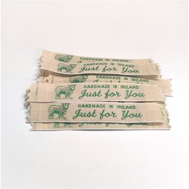 4 x Handmade in Ireland Just For You Label