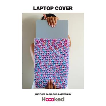 Hoooked Laptop Cover Crochet Pattern in Zpagetti