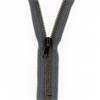 Metal Jeans Zip - 15cm Denim
