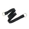 Hoooked Hooked Vegan Leather Braided Strap Black