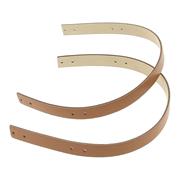 Hooked Faux Leather Handle Set - Cappuccino