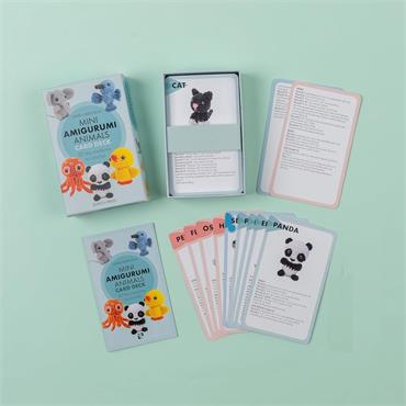 Mini Amigurumi Animals Card Deck - 50 Tiny Creatures to Crochet