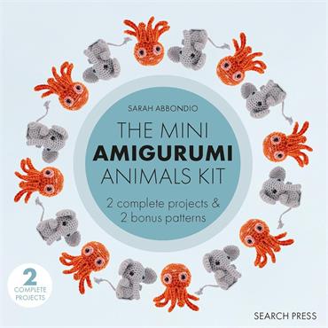 The Mini Amigurumi Animals Kit- 2 Complete Projects & 2 Bonus Patterns