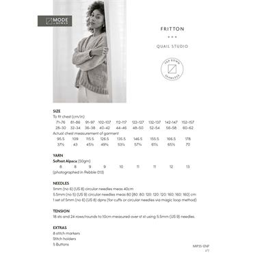 Rowan MODE at Rowan Knitting Pattern - Fritton