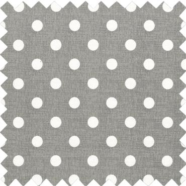 Soft Knitting Pin Case XL - Grey Polka Dot