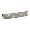 Soft Knitting Pin Case XL - Grey Polka Dot