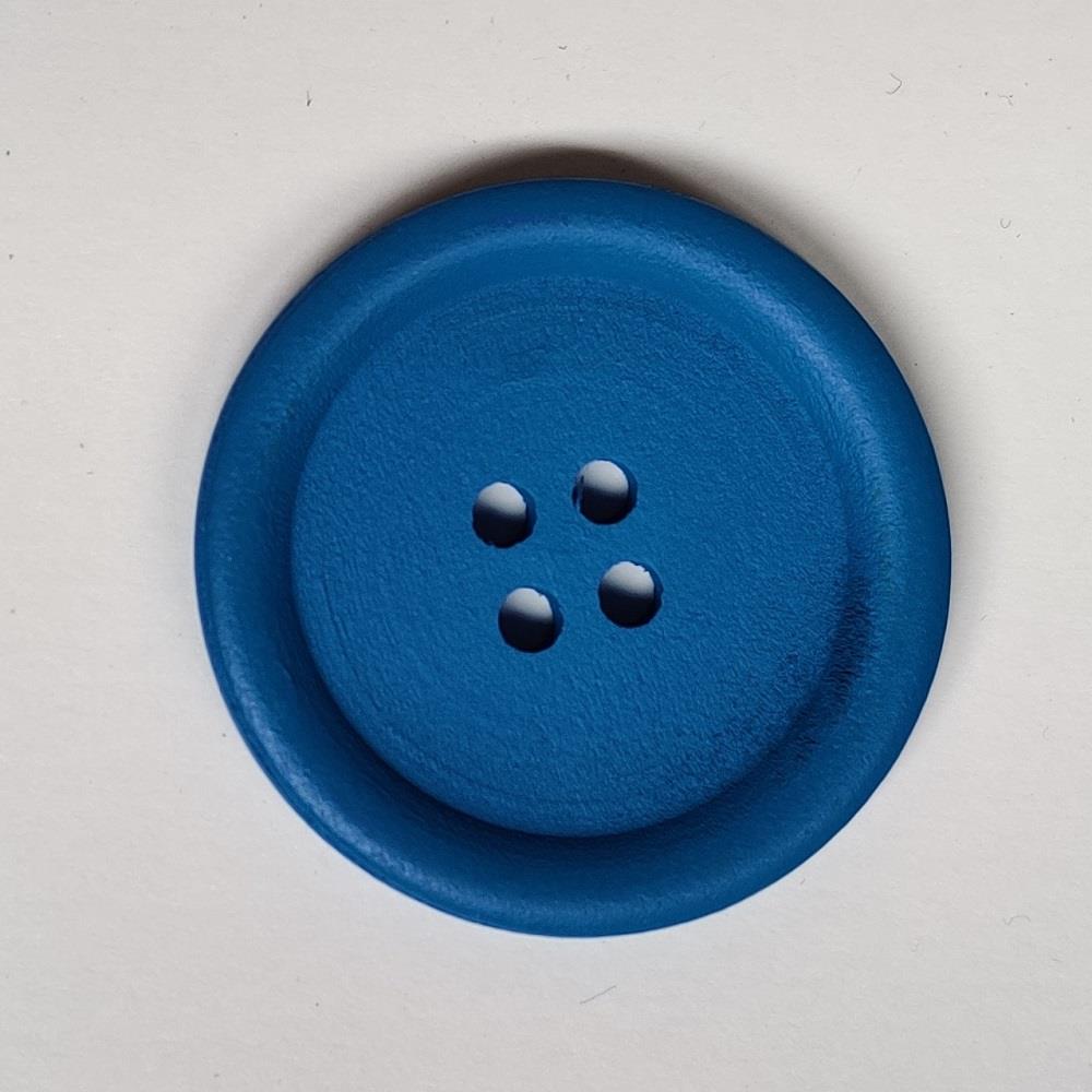 Large Wooden Craft Button 40mm Ireland