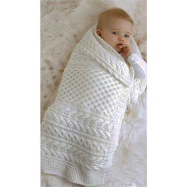 Pato Cabled Baby Blanket Yarn & Pattern Pack