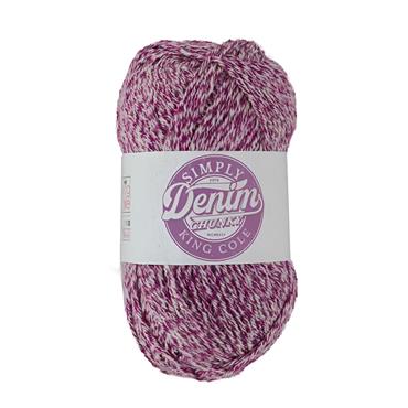 King Cole Simply Denim Chunky Cotton Blend 100g