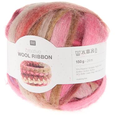 Creative Wool Ribbon - Free pattern included