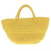 Hooked DIY Crochet Kit Avila Beachbag in RibbonXL - Yellow