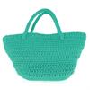 Hooked DIY Crochet Kit Avila Beachbag in RibbonXL - Happy Mint