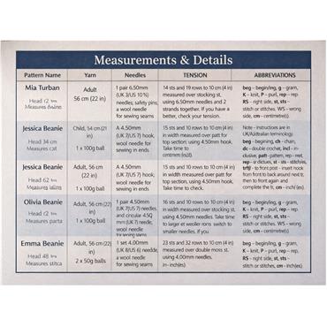 Patons Booklet 5362 Beanie Hats in Aran & DK