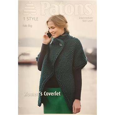 Pattern #4039 Women's Coverlet in Fab Big