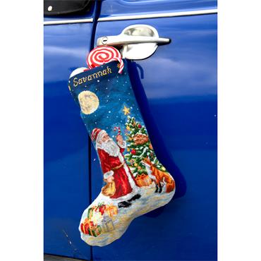 DIY Christmas Stocking Counted Cross Stitch Kit: A Christmas Eve Enounter