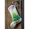 DIY Christmas Stocking Counted Cross Stitch Kit: Christmas Tree Wishes