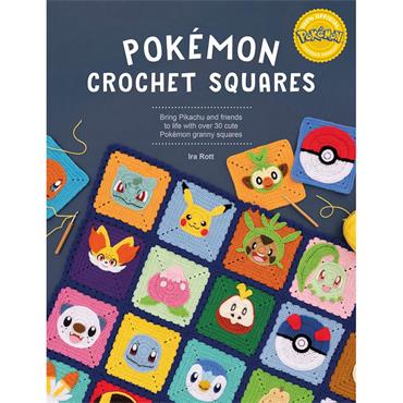 Pokemon Crochet Squares Book - Bring Pikachu & Friends to Life with over 30 Cute Granny Squares