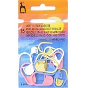 Locking Stitch Markers x 15 (Safety)