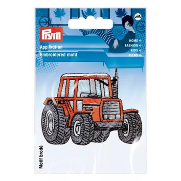 Embroidered Motif - Red Tractor