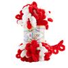 Alize Puffy #6574 Candy Cane