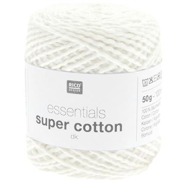 Rico Essentials Super Cotton Double Knitting 50g
