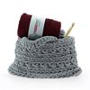 Hooked DIY Crochet Kit Zpagetti Basket Revisto - Grey 