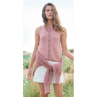 Pattern 1181 Top and Waistcoat in Essentials Organic Cotton DK