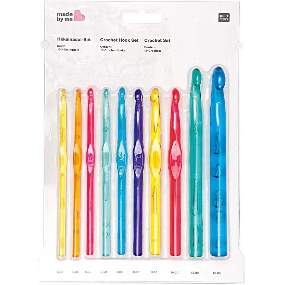10 Piece Crochet Hook Set