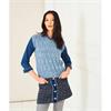 Pattern 10282 Textured Sweater, Top and Scarf in DK