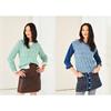 Pattern 10282 Textured Sweater, Top and Scarf in DK