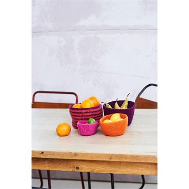 Pattern #10288 Knitted Felted Bowls in Floki