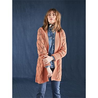 Pattern 10212 Long Cardigan in Cashmere Merino Silk DK