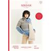 Sirdar 10295 Booklet - Sweater and Scarf in DK