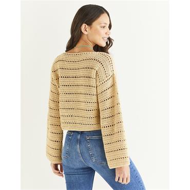 Pattern 10524 Crochet Sweater in DK