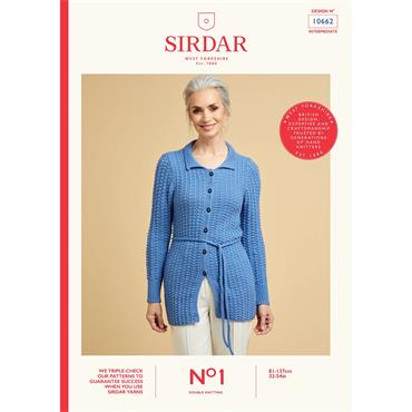 Pattern 10662 Cardigan in DK