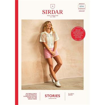 Sirdar Booklet 10741 Crochet Cityskate Shirt in Stories