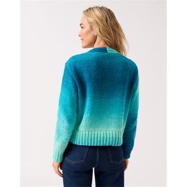 Sirdar Booklet 10840 V Nice V Neck Cardigan in Jewelspun Ombre Aran