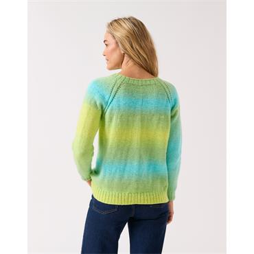 Sirdar Booklet 10841 Round the Raglan Sweater in Jewelspun Ombre Aran