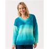 Sirdar Booklet 10845 Truly Madly Deep V Sweater in Jewelspun Ombre Aran