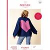 Sirdar Booklet 10869 Heart Cardigan in Stories Chunky