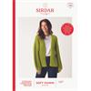 Sirdar Booklet 10882 Cosy Days Cardigan in Soft Down