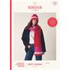 Sirdar Booklet 10886 Wrap Me Up Scarf in Soft Down 