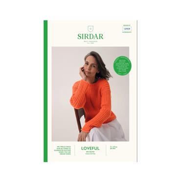 Sirdar 10909 Booklet - Sweater in Loveful DK