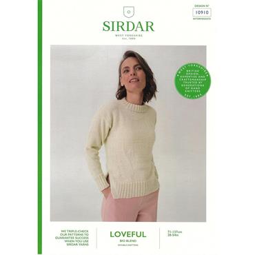 Sirdar Booklet 10910 Knit Sweater in DK
