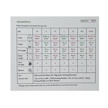 Sirdar 10912 Booklet - Cardigan in Loveful DK