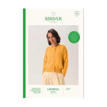 Sirdar 10912 Booklet - Cardigan in Loveful DK