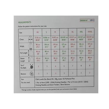 Sirdar 10913 Booklet - Cardigan in Loveful DK