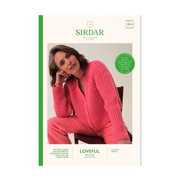 Sirdar 10913 Booklet - Cardigan in Loveful DK