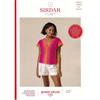 Sirdar Crochet Booklet 10923 Top in Jewelspun Ombre Aran