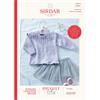 Sirdar Booklet 5320 Lacy Sweater in Double Knitting